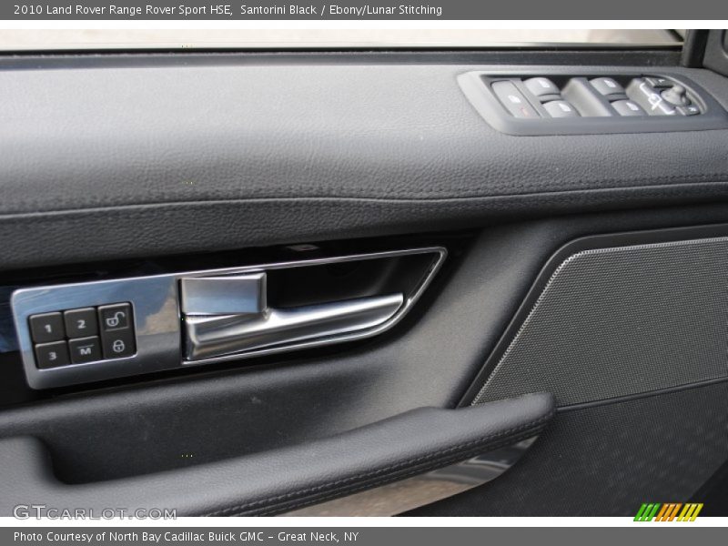 Santorini Black / Ebony/Lunar Stitching 2010 Land Rover Range Rover Sport HSE