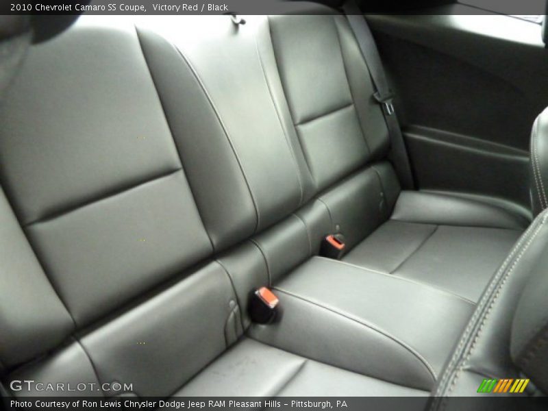  2010 Camaro SS Coupe Black Interior