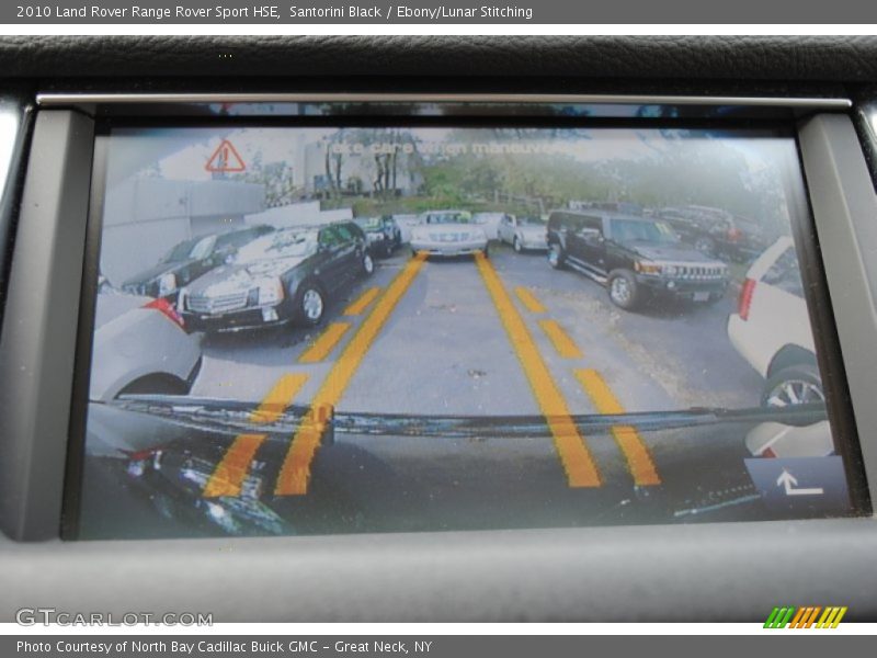 Santorini Black / Ebony/Lunar Stitching 2010 Land Rover Range Rover Sport HSE