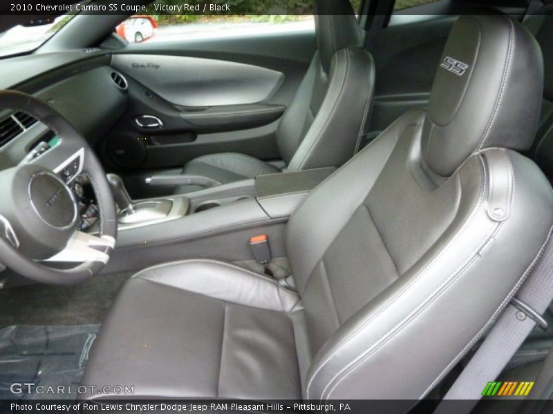  2010 Camaro SS Coupe Black Interior