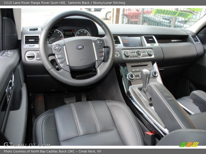 Santorini Black / Ebony/Lunar Stitching 2010 Land Rover Range Rover Sport HSE