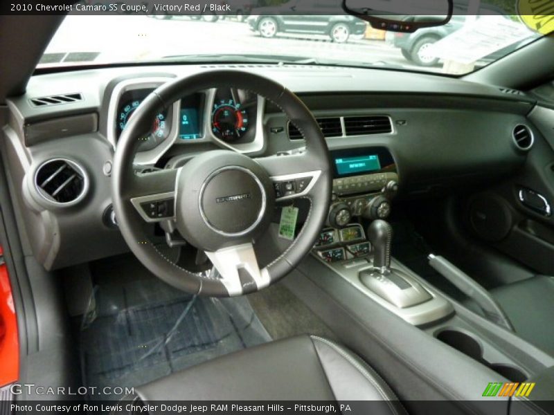 Black Interior - 2010 Camaro SS Coupe 