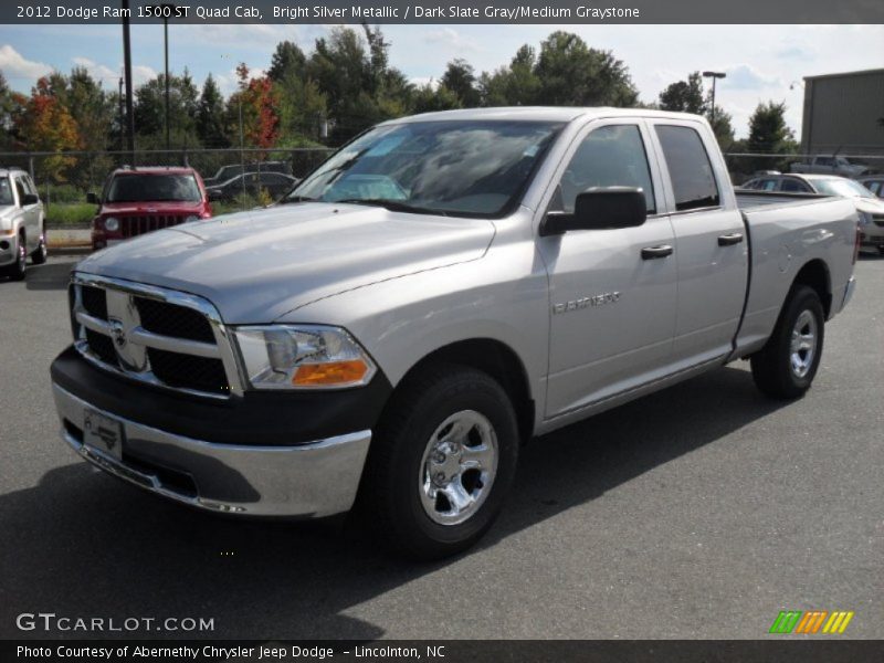  2012 Ram 1500 ST Quad Cab Bright Silver Metallic