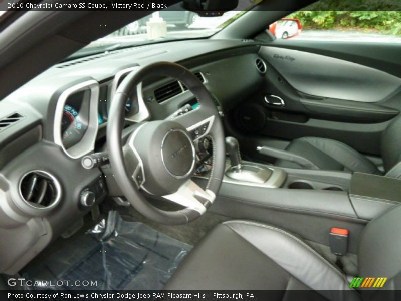  2010 Camaro SS Coupe Black Interior
