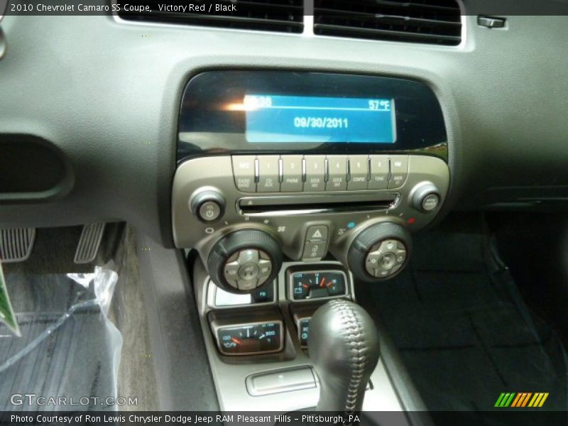 Controls of 2010 Camaro SS Coupe