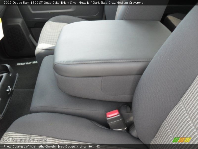 Bright Silver Metallic / Dark Slate Gray/Medium Graystone 2012 Dodge Ram 1500 ST Quad Cab