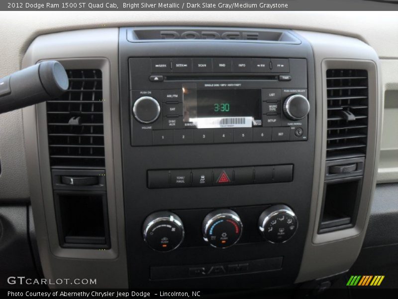 Controls of 2012 Ram 1500 ST Quad Cab