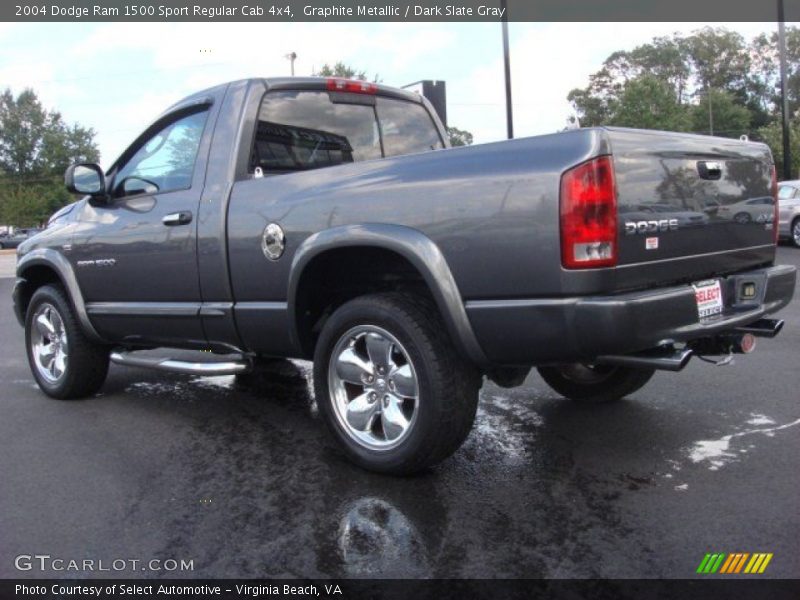 Graphite Metallic / Dark Slate Gray 2004 Dodge Ram 1500 Sport Regular Cab 4x4