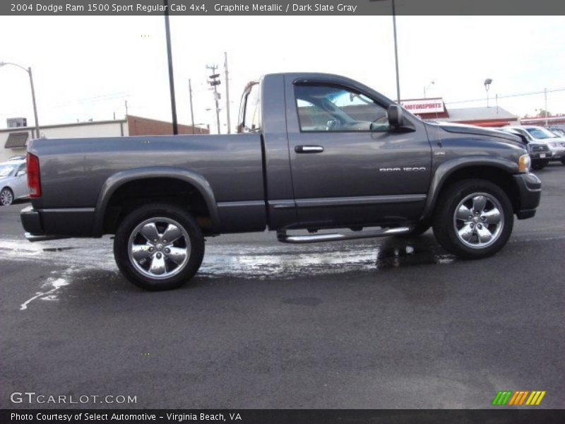Graphite Metallic / Dark Slate Gray 2004 Dodge Ram 1500 Sport Regular Cab 4x4