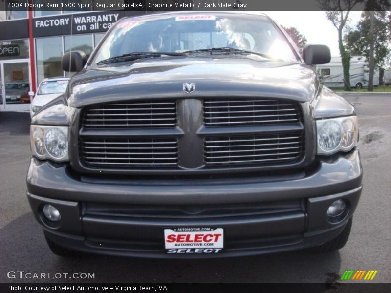 Graphite Metallic / Dark Slate Gray 2004 Dodge Ram 1500 Sport Regular Cab 4x4
