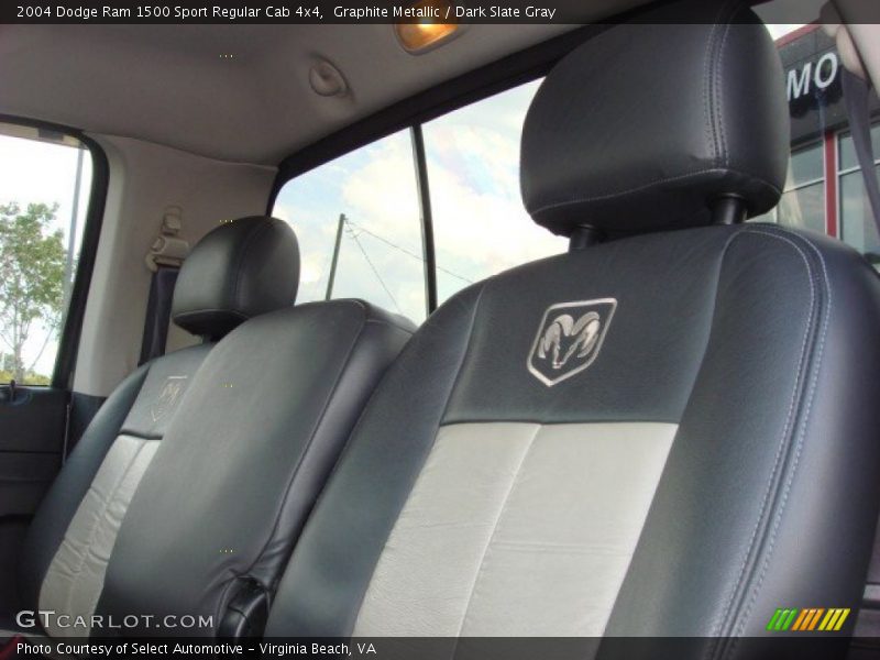 Graphite Metallic / Dark Slate Gray 2004 Dodge Ram 1500 Sport Regular Cab 4x4