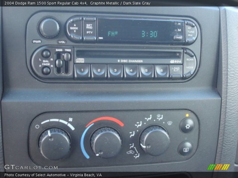 Graphite Metallic / Dark Slate Gray 2004 Dodge Ram 1500 Sport Regular Cab 4x4