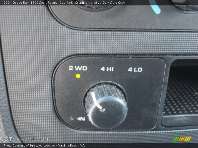 Graphite Metallic / Dark Slate Gray 2004 Dodge Ram 1500 Sport Regular Cab 4x4
