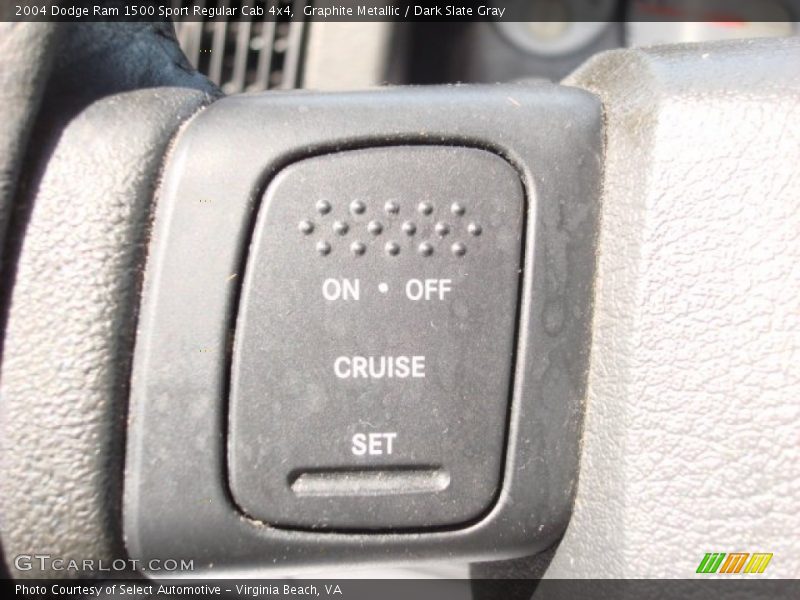Graphite Metallic / Dark Slate Gray 2004 Dodge Ram 1500 Sport Regular Cab 4x4