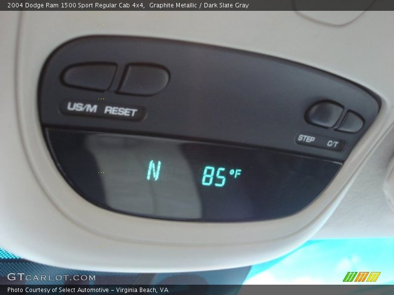 Graphite Metallic / Dark Slate Gray 2004 Dodge Ram 1500 Sport Regular Cab 4x4