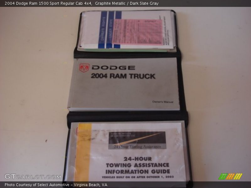 Graphite Metallic / Dark Slate Gray 2004 Dodge Ram 1500 Sport Regular Cab 4x4