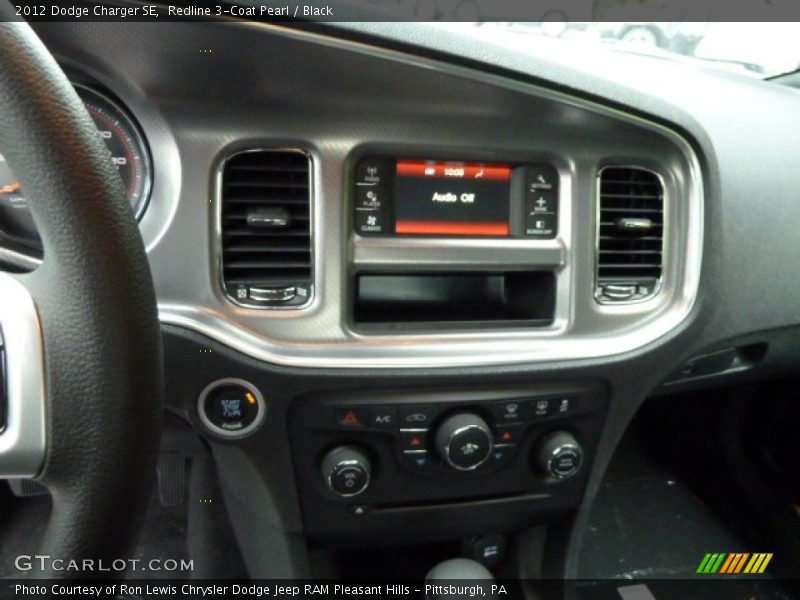 Redline 3-Coat Pearl / Black 2012 Dodge Charger SE