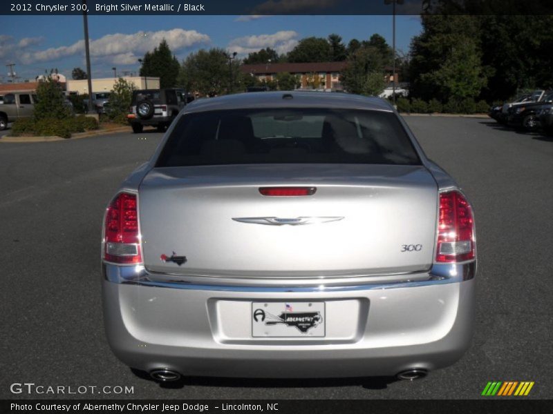 Bright Silver Metallic / Black 2012 Chrysler 300