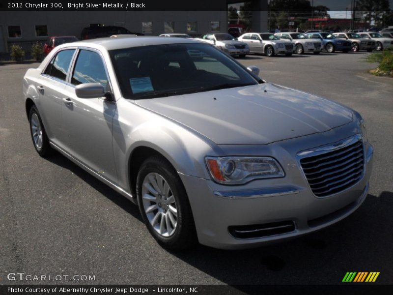 Bright Silver Metallic / Black 2012 Chrysler 300