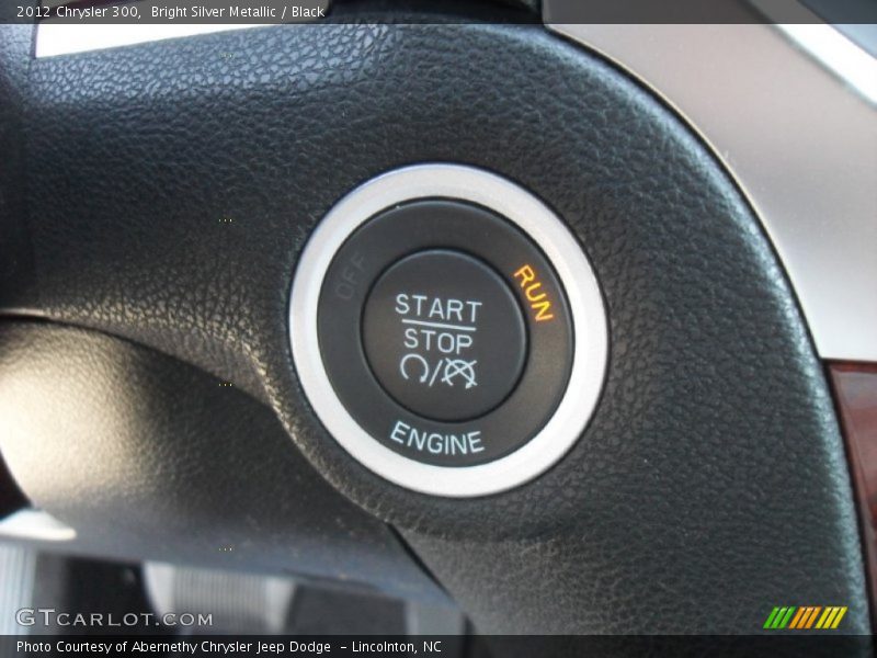 Bright Silver Metallic / Black 2012 Chrysler 300