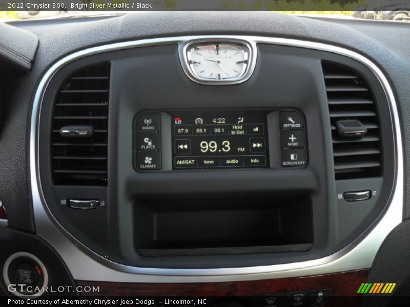 Bright Silver Metallic / Black 2012 Chrysler 300