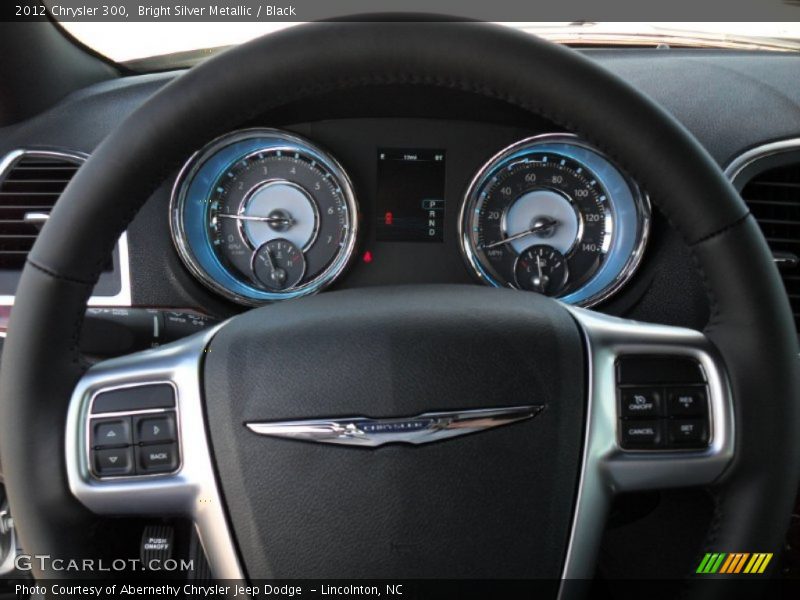 Bright Silver Metallic / Black 2012 Chrysler 300