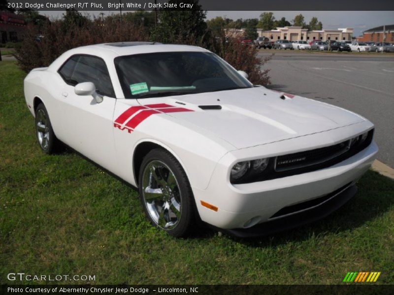 Front 3/4 View of 2012 Challenger R/T Plus