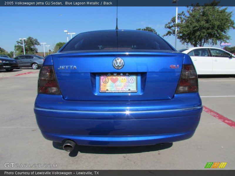 Blue Lagoon Metallic / Black 2005 Volkswagen Jetta GLI Sedan