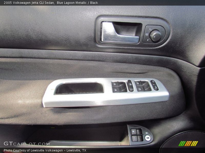 Blue Lagoon Metallic / Black 2005 Volkswagen Jetta GLI Sedan
