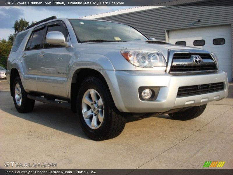 Titanium Metallic / Dark Charcoal 2007 Toyota 4Runner Sport Edition