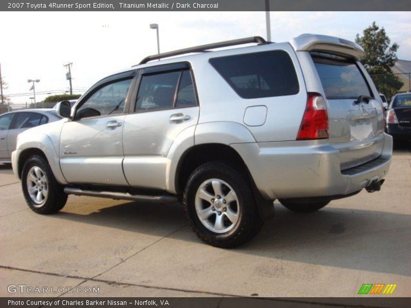 Titanium Metallic / Dark Charcoal 2007 Toyota 4Runner Sport Edition