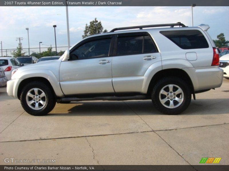 Titanium Metallic / Dark Charcoal 2007 Toyota 4Runner Sport Edition