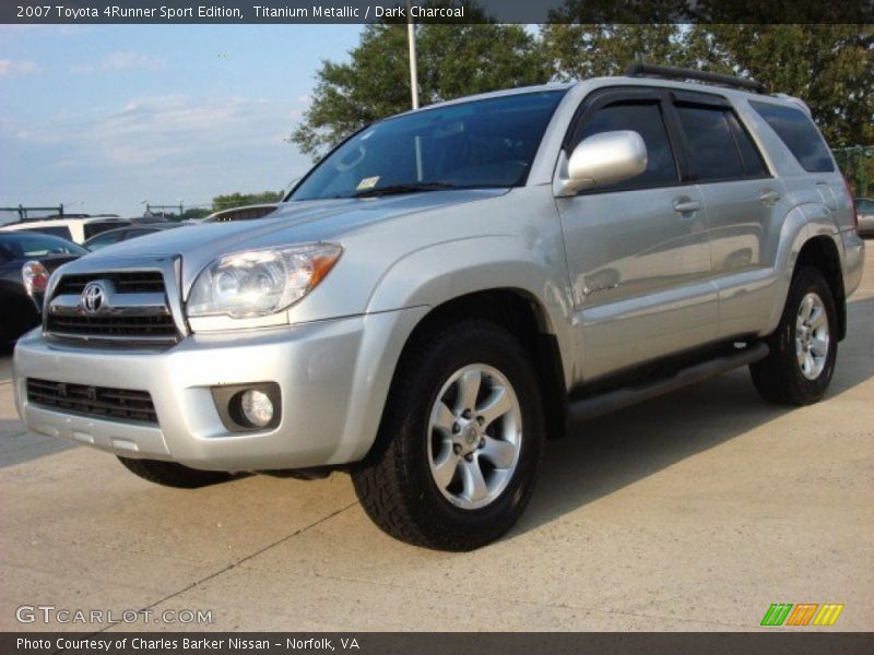 Titanium Metallic / Dark Charcoal 2007 Toyota 4Runner Sport Edition