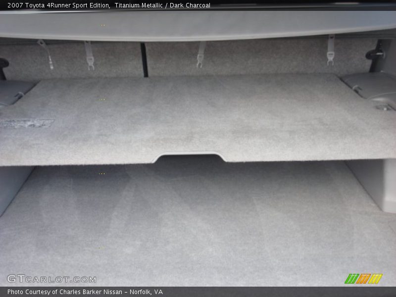 Titanium Metallic / Dark Charcoal 2007 Toyota 4Runner Sport Edition