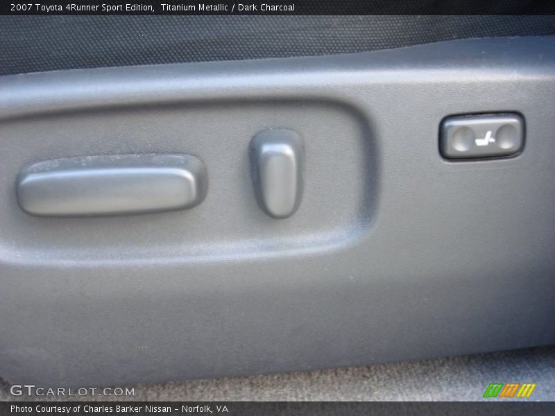 Titanium Metallic / Dark Charcoal 2007 Toyota 4Runner Sport Edition