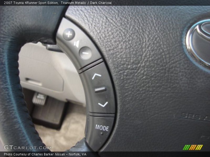 Titanium Metallic / Dark Charcoal 2007 Toyota 4Runner Sport Edition
