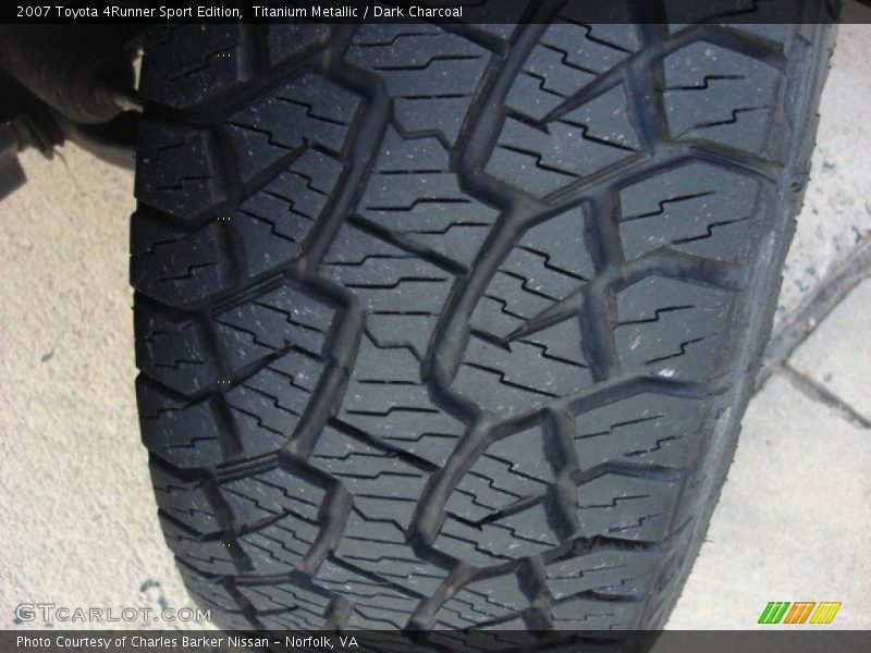 Titanium Metallic / Dark Charcoal 2007 Toyota 4Runner Sport Edition