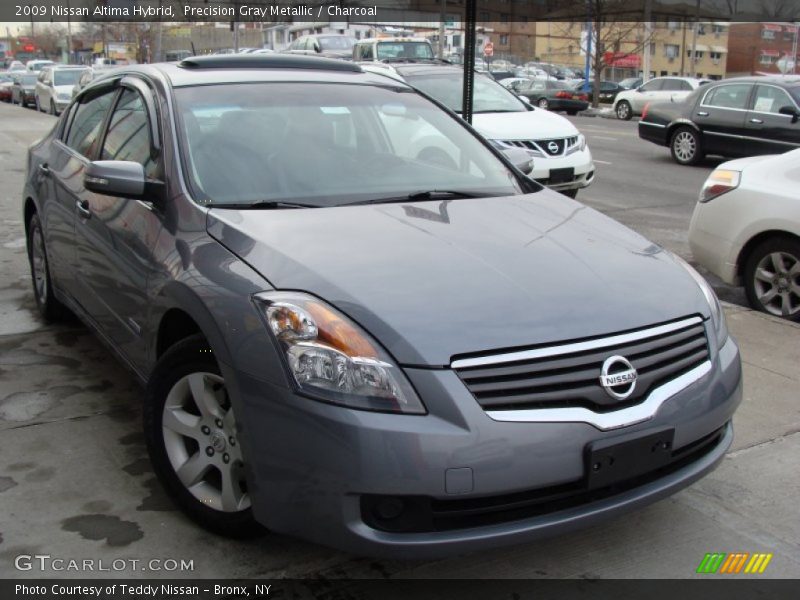 Precision Gray Metallic / Charcoal 2009 Nissan Altima Hybrid