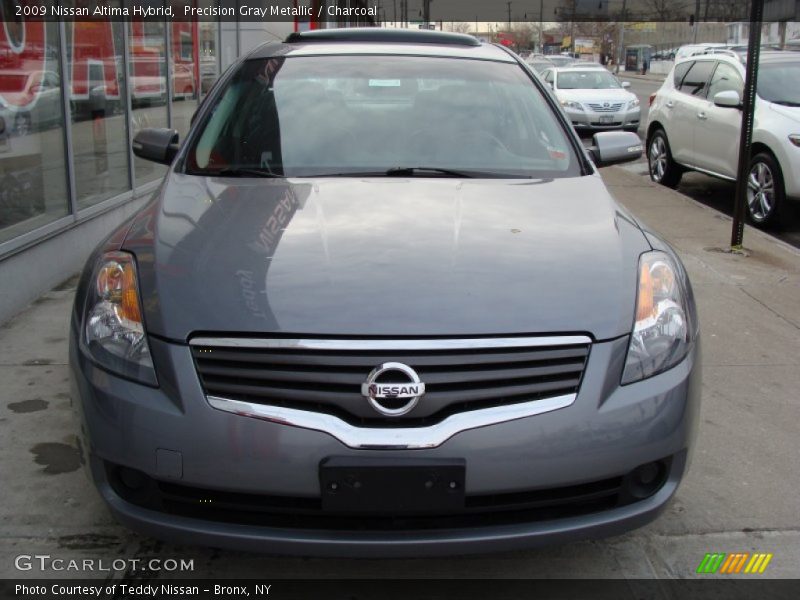 Precision Gray Metallic / Charcoal 2009 Nissan Altima Hybrid