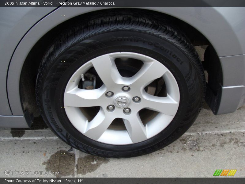 Precision Gray Metallic / Charcoal 2009 Nissan Altima Hybrid
