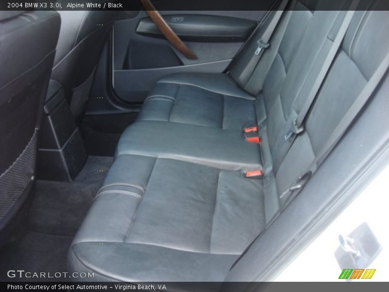 Alpine White / Black 2004 BMW X3 3.0i
