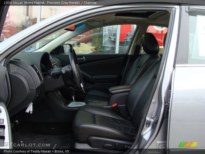 Precision Gray Metallic / Charcoal 2009 Nissan Altima Hybrid