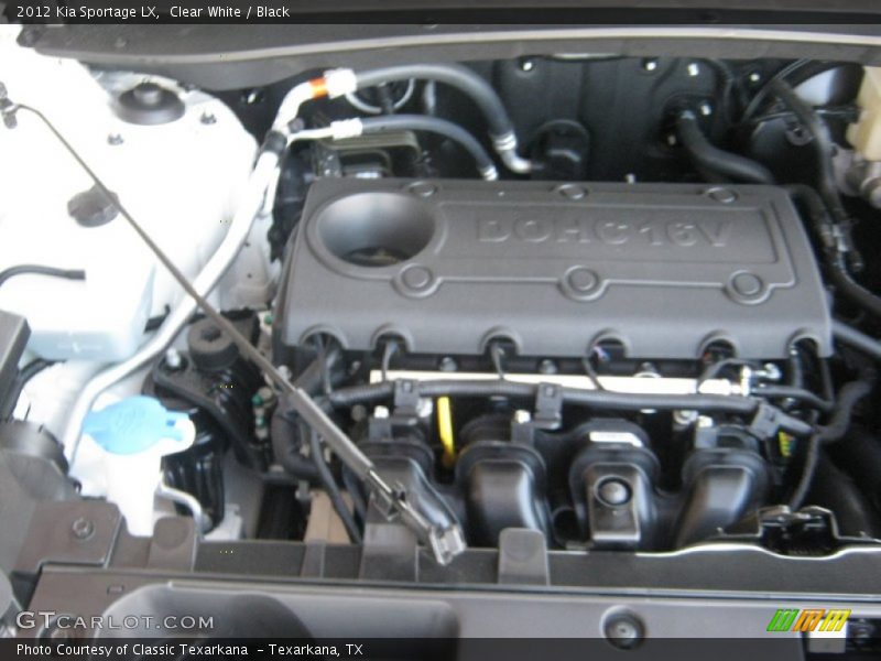  2012 Sportage LX Engine - 2.4 Liter DOHC 16-Valve CVVT 4 Cylinder