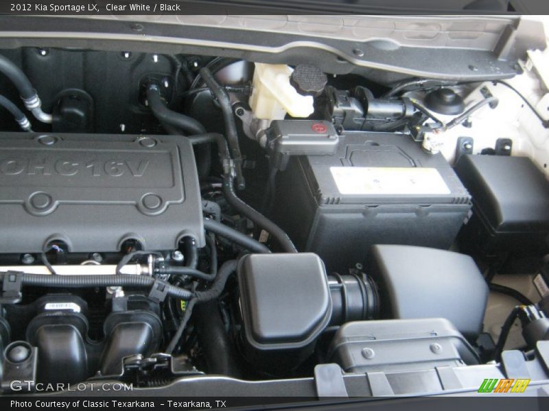  2012 Sportage LX Engine - 2.4 Liter DOHC 16-Valve CVVT 4 Cylinder