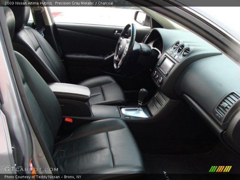 Precision Gray Metallic / Charcoal 2009 Nissan Altima Hybrid