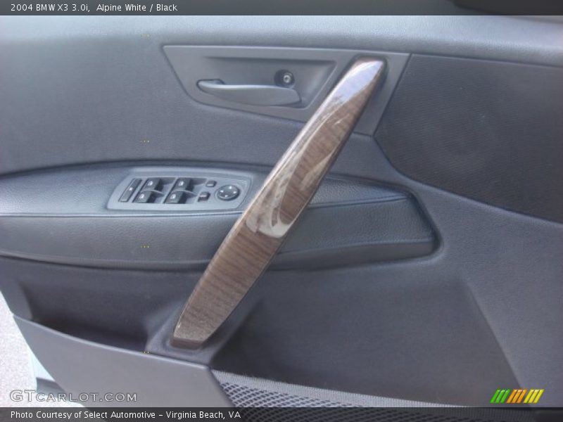 Alpine White / Black 2004 BMW X3 3.0i