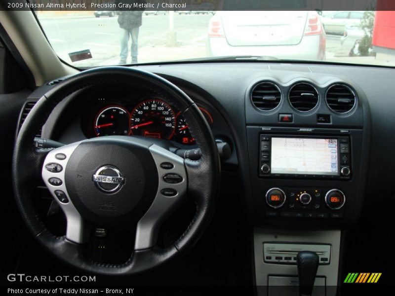 Precision Gray Metallic / Charcoal 2009 Nissan Altima Hybrid