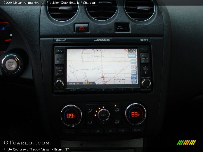 Precision Gray Metallic / Charcoal 2009 Nissan Altima Hybrid