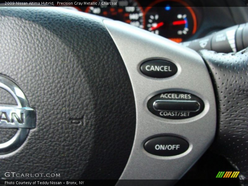 Precision Gray Metallic / Charcoal 2009 Nissan Altima Hybrid