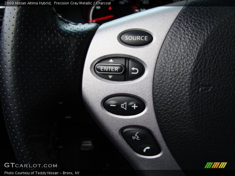 Precision Gray Metallic / Charcoal 2009 Nissan Altima Hybrid